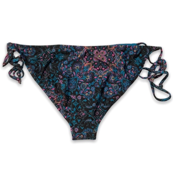 L*Space Lily Julitta Side Tie Bikini Bottoms Size Medium - Picture 3 of 6